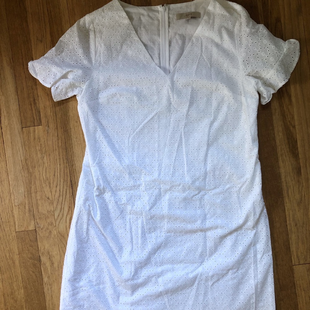 Loft Eyelet Dress!